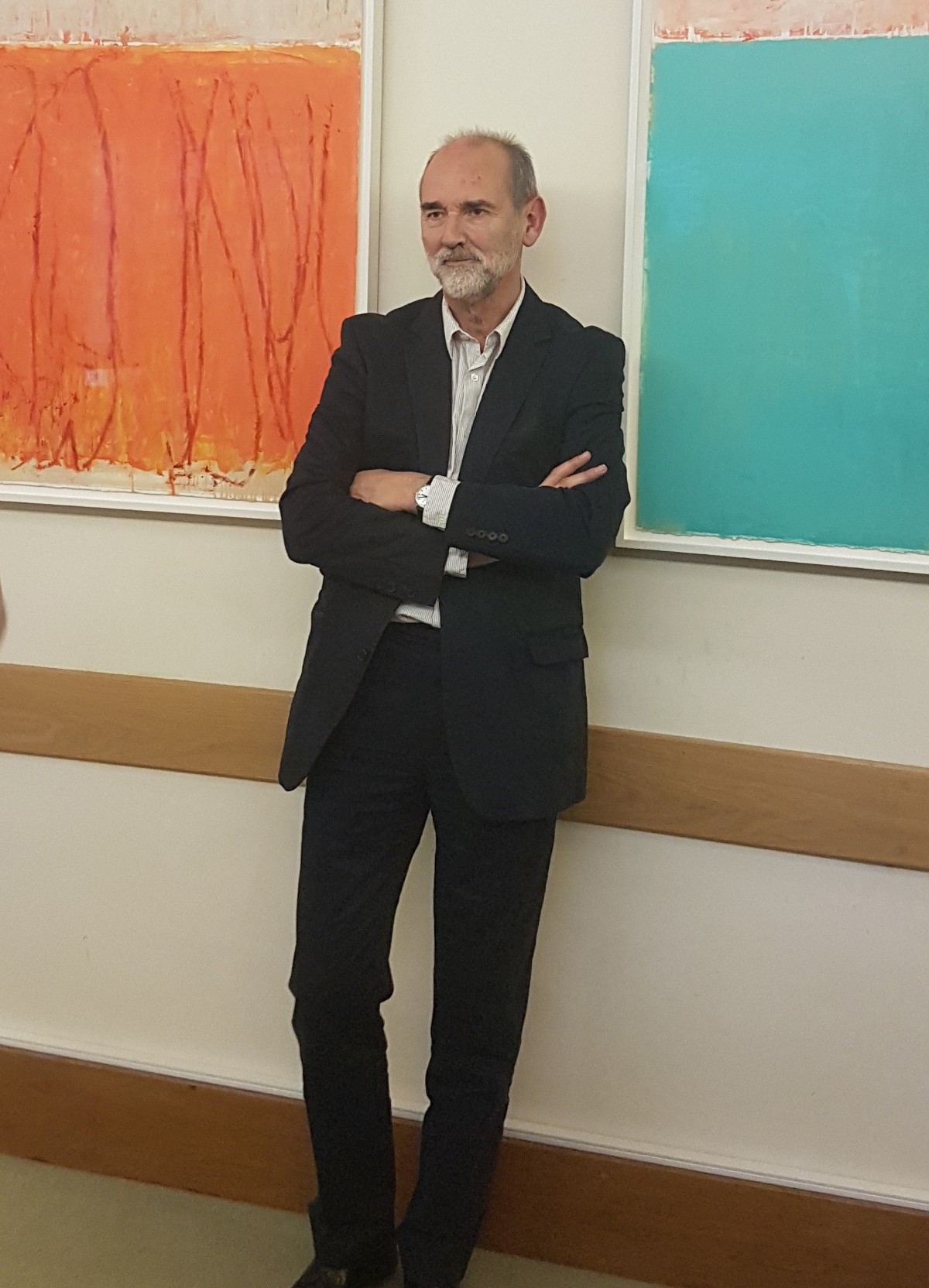 Christopher Le Brun opening draws a crowd at Wolfson | Wolfson