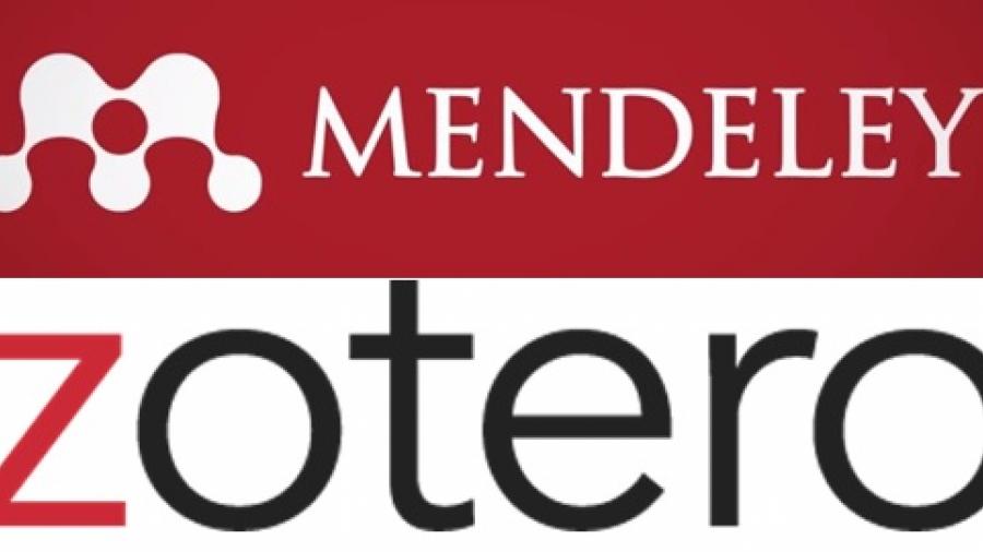 zotero and mendeley logos