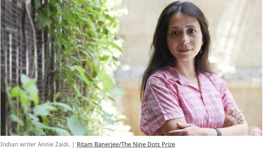 ndian writer Annie Zaidi. | Ritam Banerjee/The Nine Dots Prize