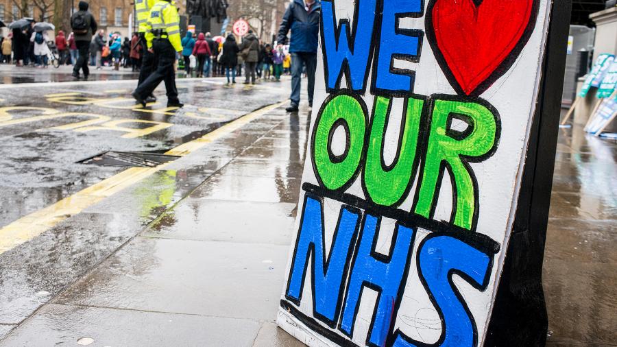 We love the NHS by John Gomez