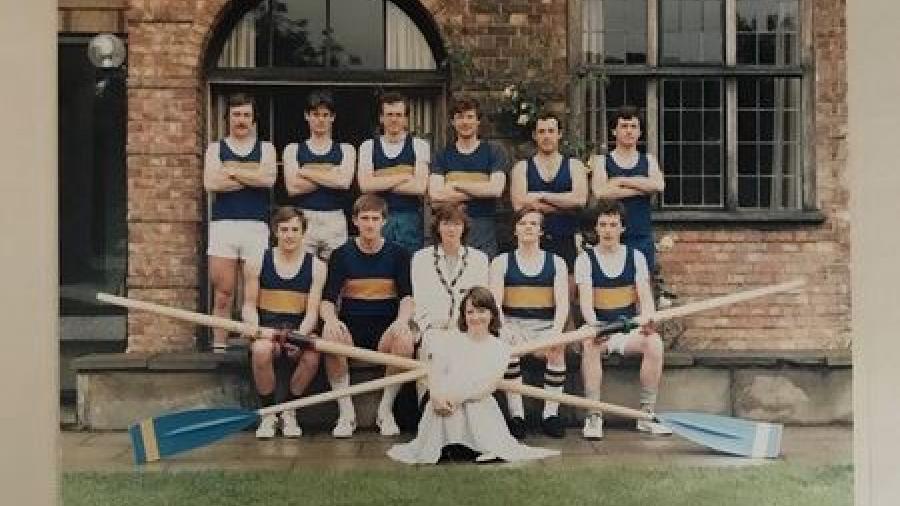 1985 Boat Club team photo