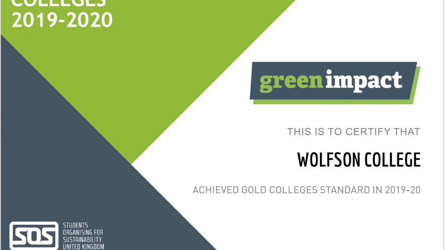 Gold College Green impact