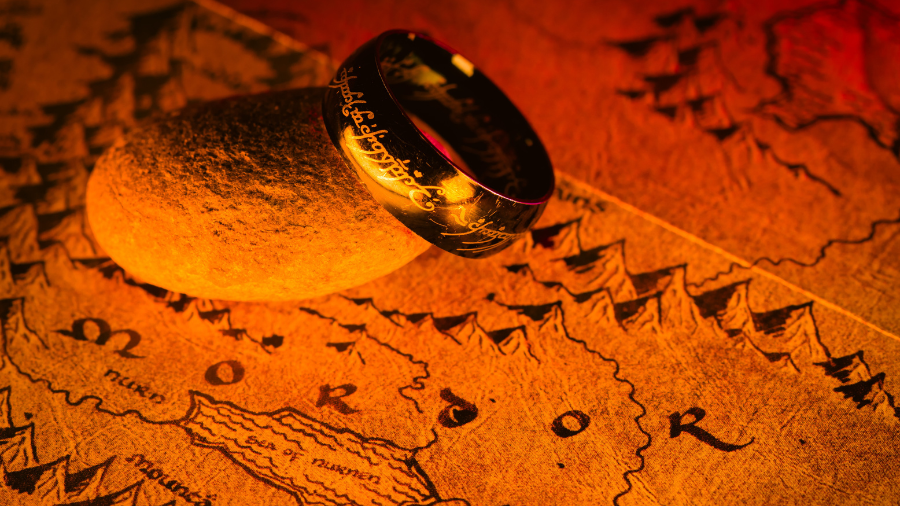 Ring and Map from The Lord of the Rings
