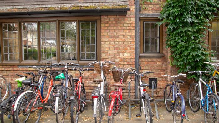 Bicycles at Bredon House