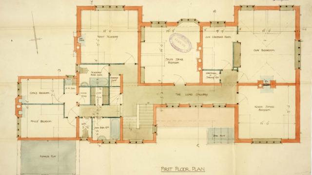 Bredon House original plan