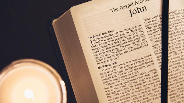 The Gospel according to John by Anthony Garand/Unsplash