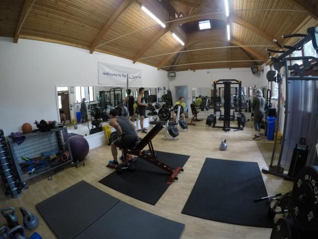 The gym in 2018 after renovation, by Fiona Gilsenan