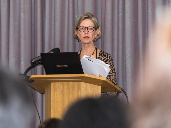 Professor Susan L Robertson gives the second keynote speech