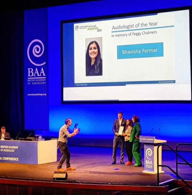 The BAA celebrates the achievements of audiologists every year at its Annual Conference