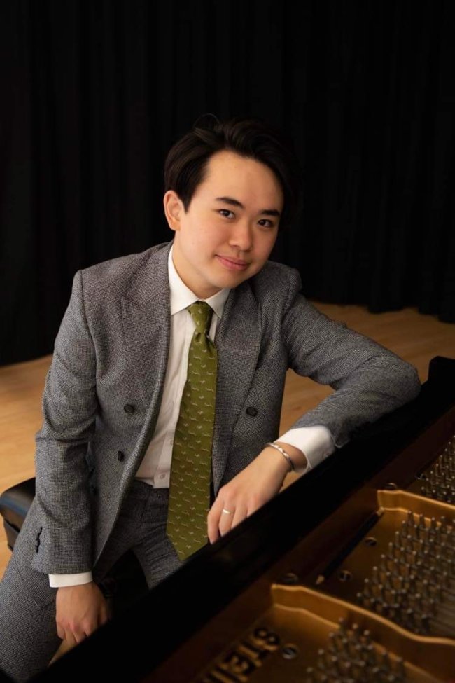 Patrick Pan was a finalist and prize-winner in the 2023 University Concerto Competition