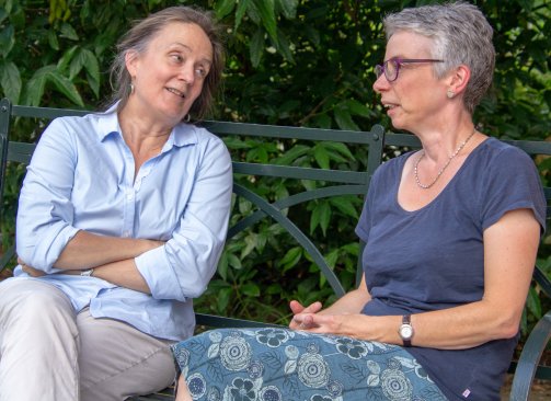 Two Senior Tutors - Dr Susan Larsen and Dr Jane McLarty