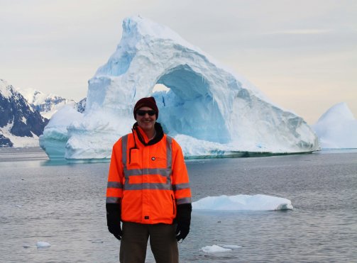 Lloyd Peck in Antarctica