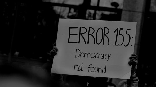 Error 155 democracy