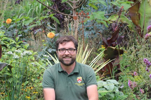 Oscar Holgate, Wolfson gardener
