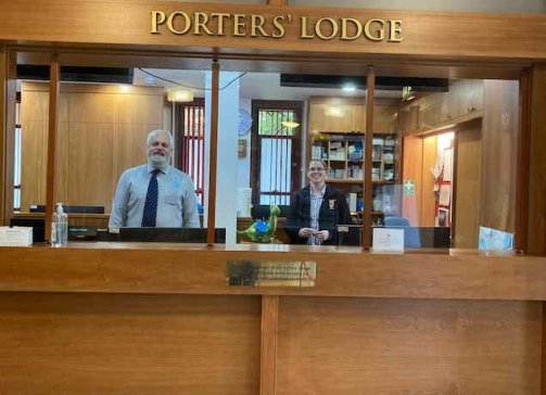Porters lodge -staff