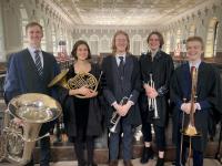 brass ensemble group photo