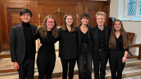 Photograph of the Cambridge University Brass Ensemble