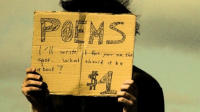 Advert for writing poems